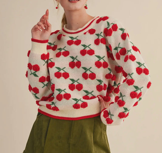 Cherry Sweater