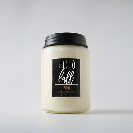 Milkhouse Candle Hello Fall 26 oz..