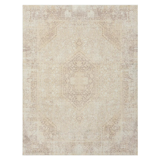 Traditional Beige Indoor Area Rug 7'10"x9'10"