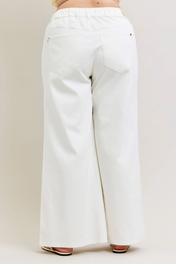 Plus Featherweight Pallazo Pants