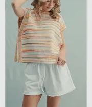 Sweater Top/Sunkist Multi