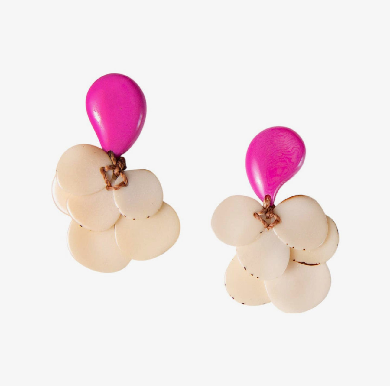 Tagua Slices Earrings