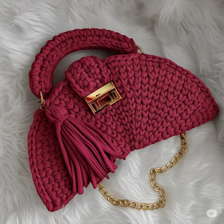 Handmade Crochet Clutch