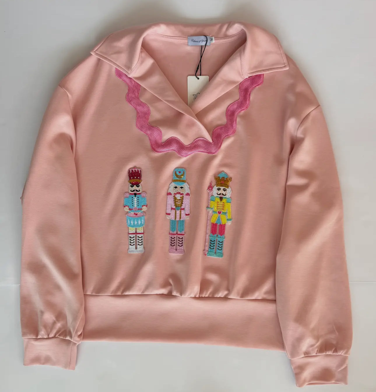 Nutcracker Pullover/Pink