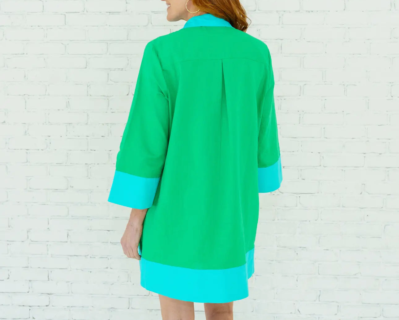 Caryn Lawn Carrie Dress/Green
