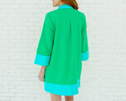 Caryn Lawn Carrie Dress/Green