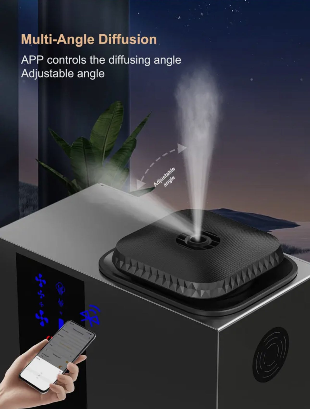 Black Oil Diffuser up to 5000 sq/ft