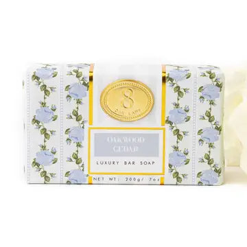 Oakwood Cedar Wrapped Bar Soap