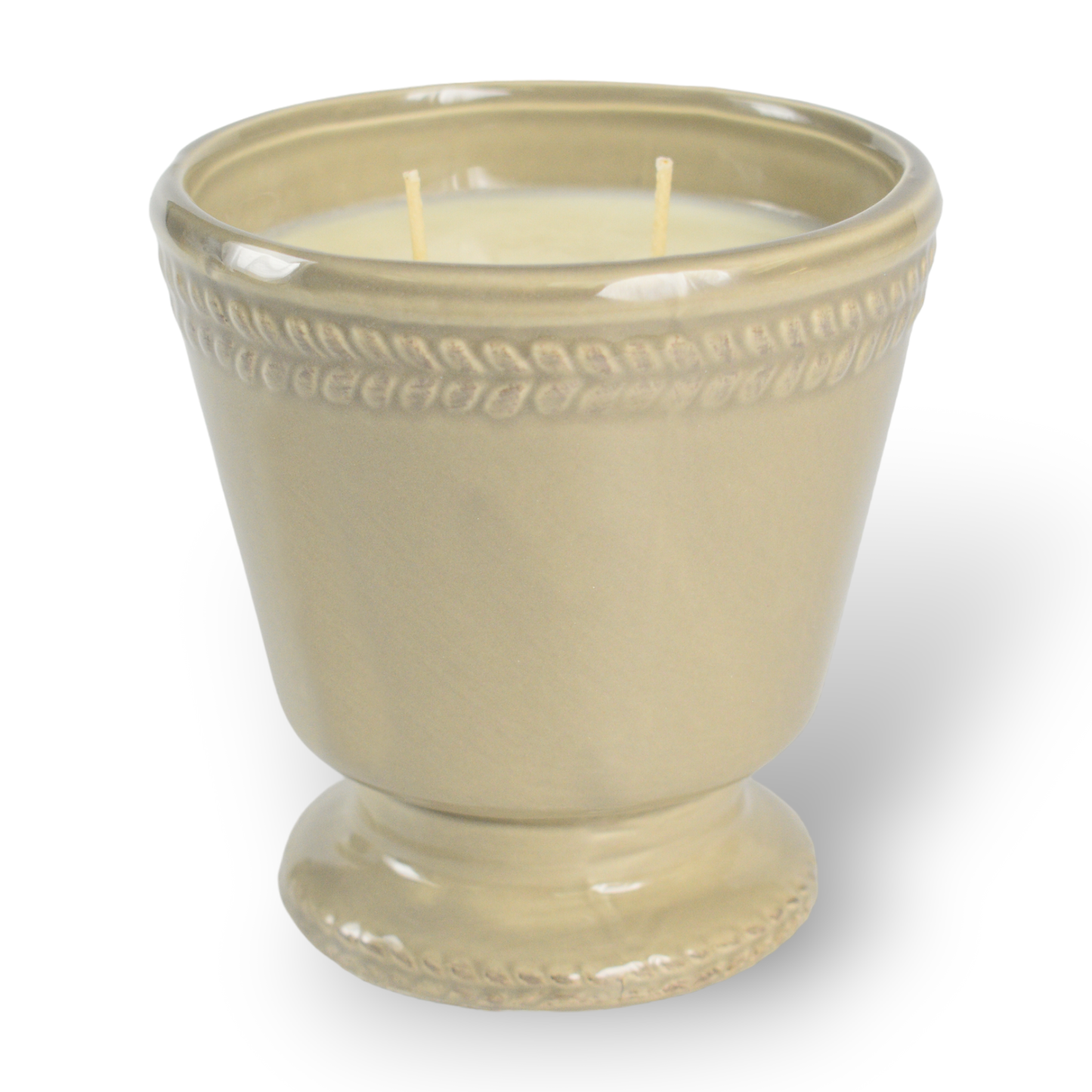 French Provincial Candle White Linen 20oz