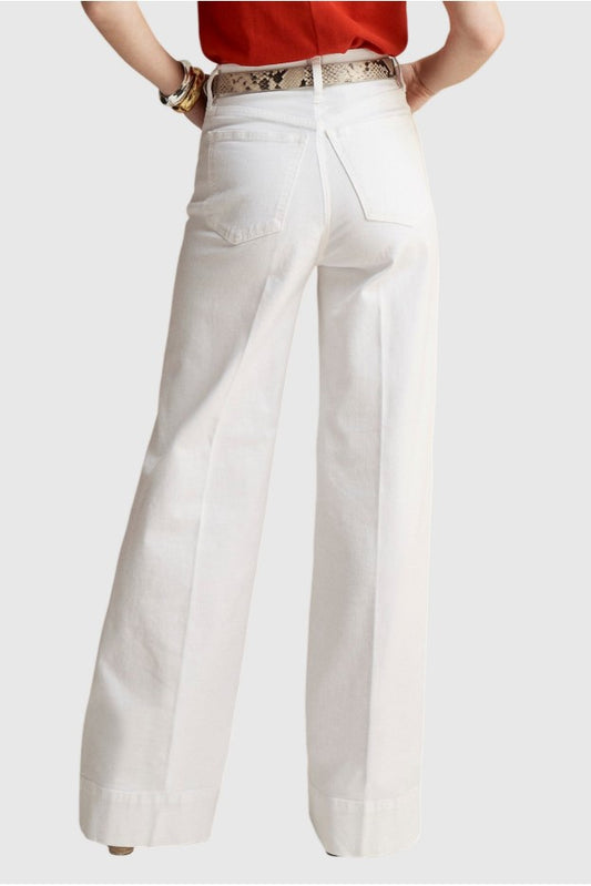 White High Rise Jean