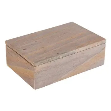 Tan Marble Box