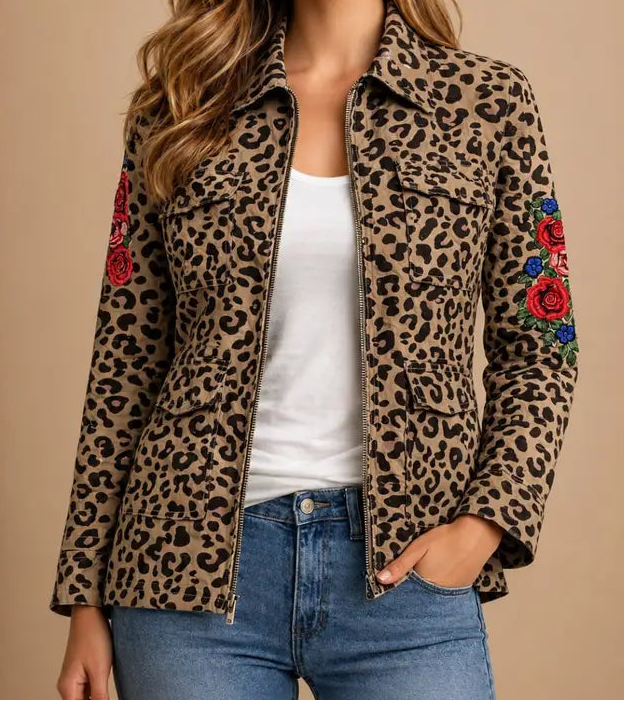Leopard Print Jacket