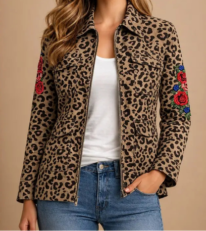 Leopard Print Jacket