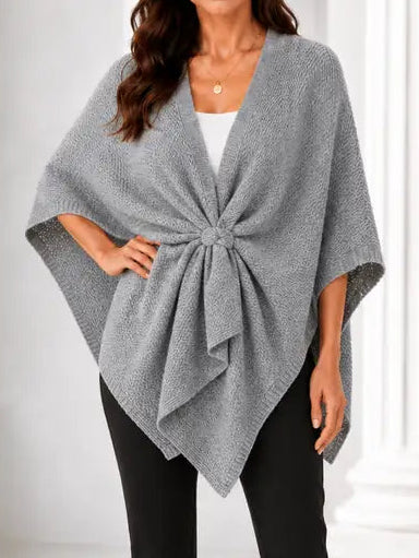 Loop-Through Poncho Wrap