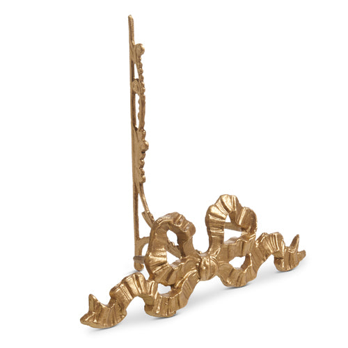 Gold Bow Easel 10"