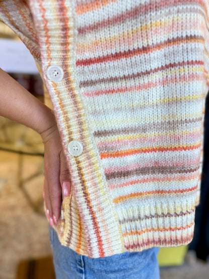 Sweater Top/Sunkist Multi