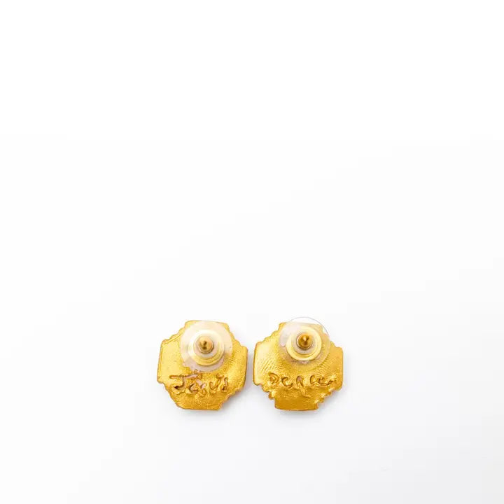 Tiny Jerusalem Stud Earrings