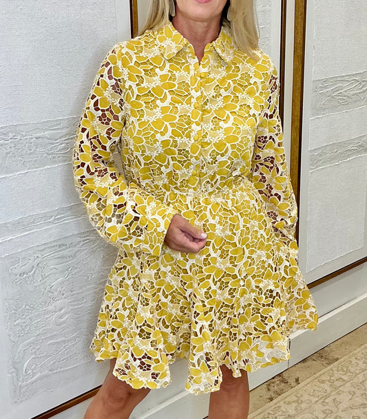 Eyelet Laced Dress