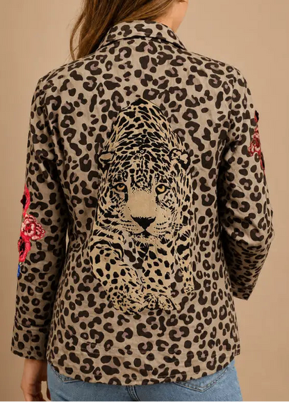 Leopard Print Jacket