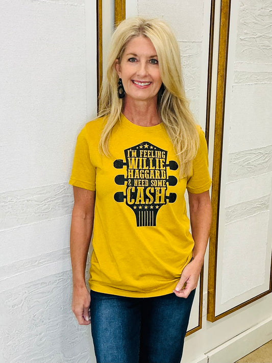 Feelin Willie Haggard Tee