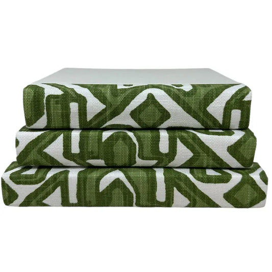 Green Geometric Book