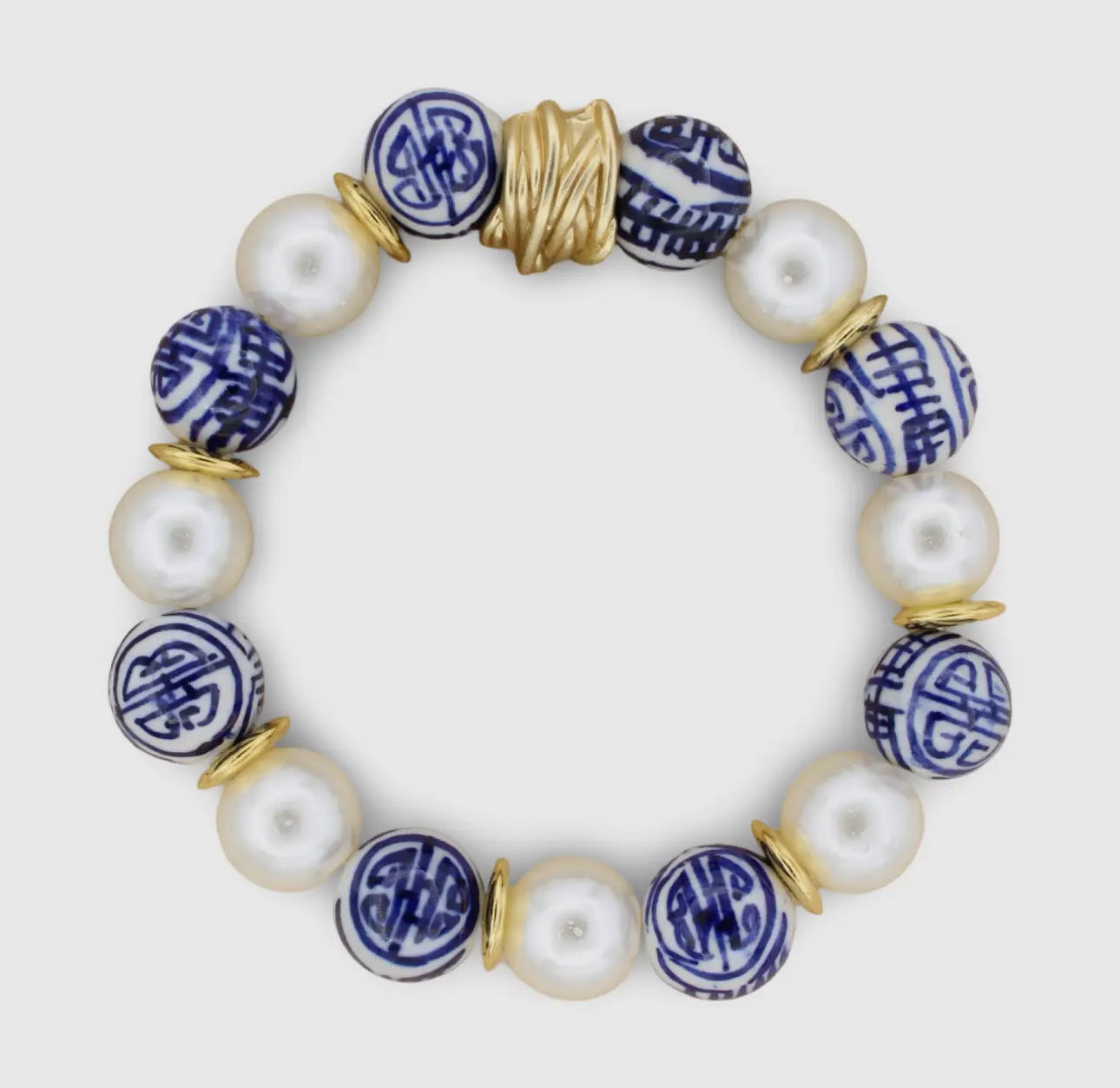 Stretch Bracelet/Magnolia Blue