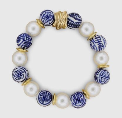 Stretch Bracelet/Magnolia Blue