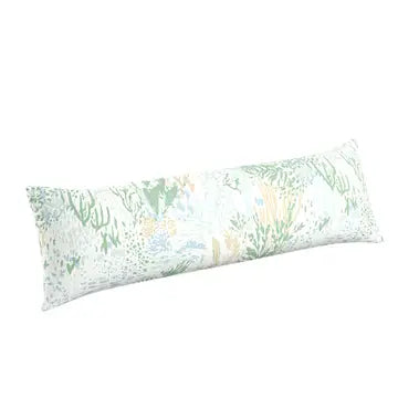 Blue & Green Aquatic Patterned Lumbar 14"x48"