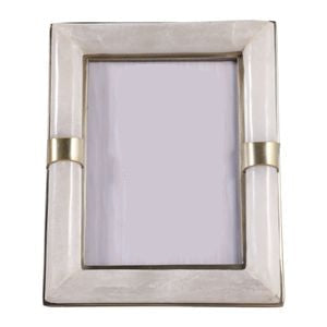5x7 Alabaster Photo Frame