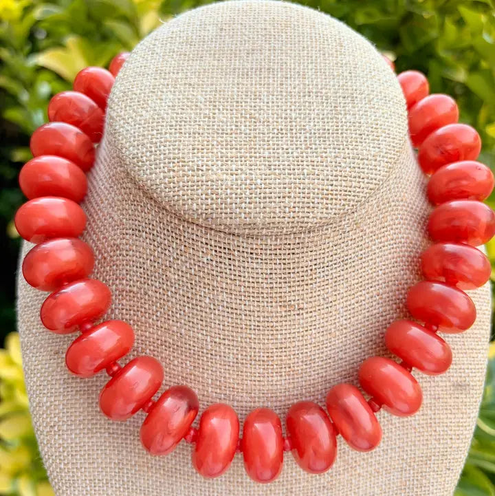 Rondelle Beaded Necklace