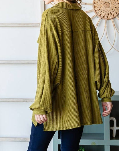 Moss Oversize Top