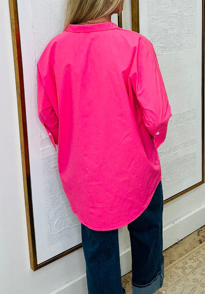 Oversized Pink Tunic