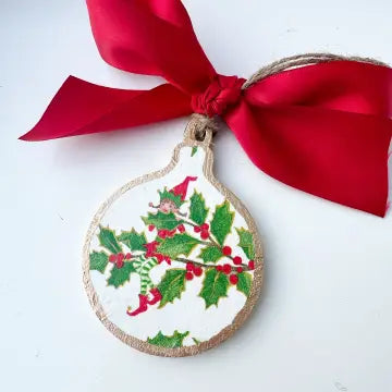 Festive Wreath Charm