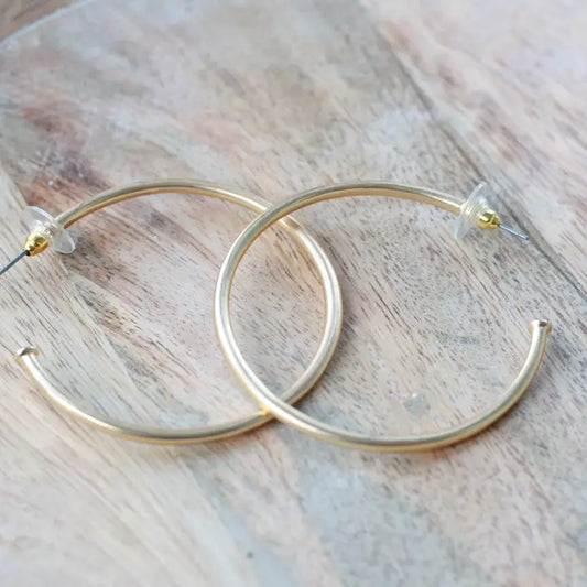 Skinny Gold Hoop