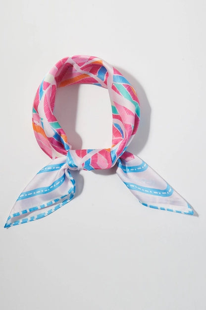 Abstract Print Scarf