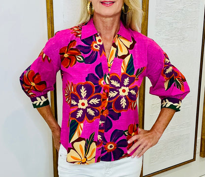 Pink Blossom Top