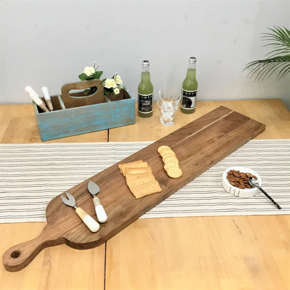 Long Acacia Wood Cutting Board