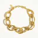 18k Gold Chain Bracelet