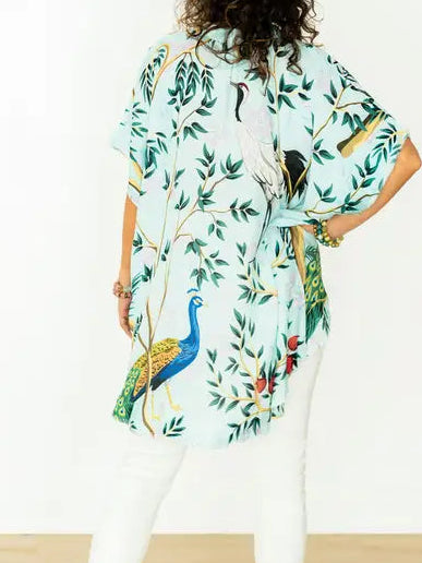 Peacock Tunic Top