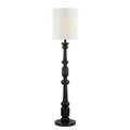 Black Floor Lamp 68"H