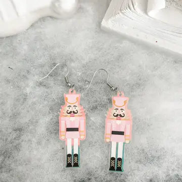 Christmas Nutcracker Dangle Earrings