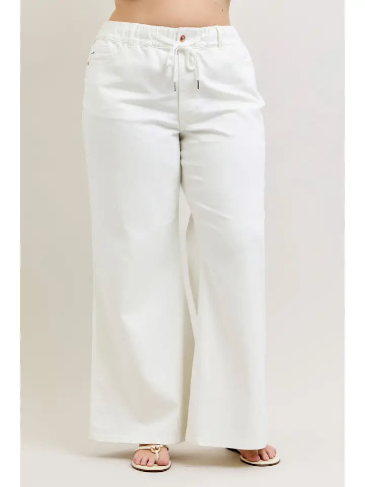 Plus Featherweight Pallazo Pants
