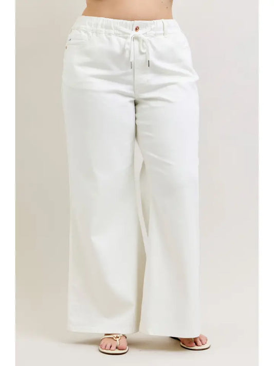 Plus Featherweight Pallazo Pants