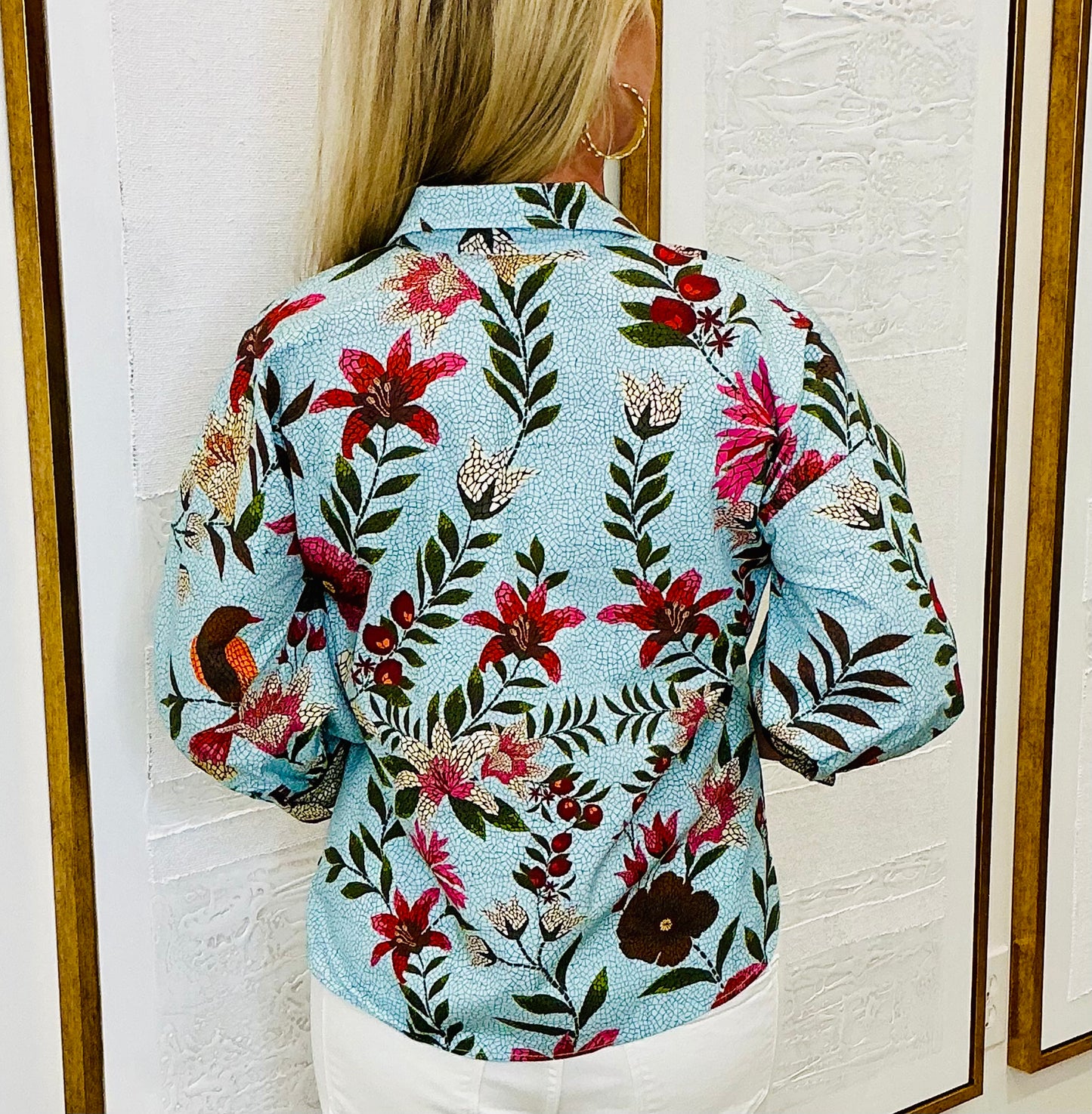 Mint Mosaic Top
