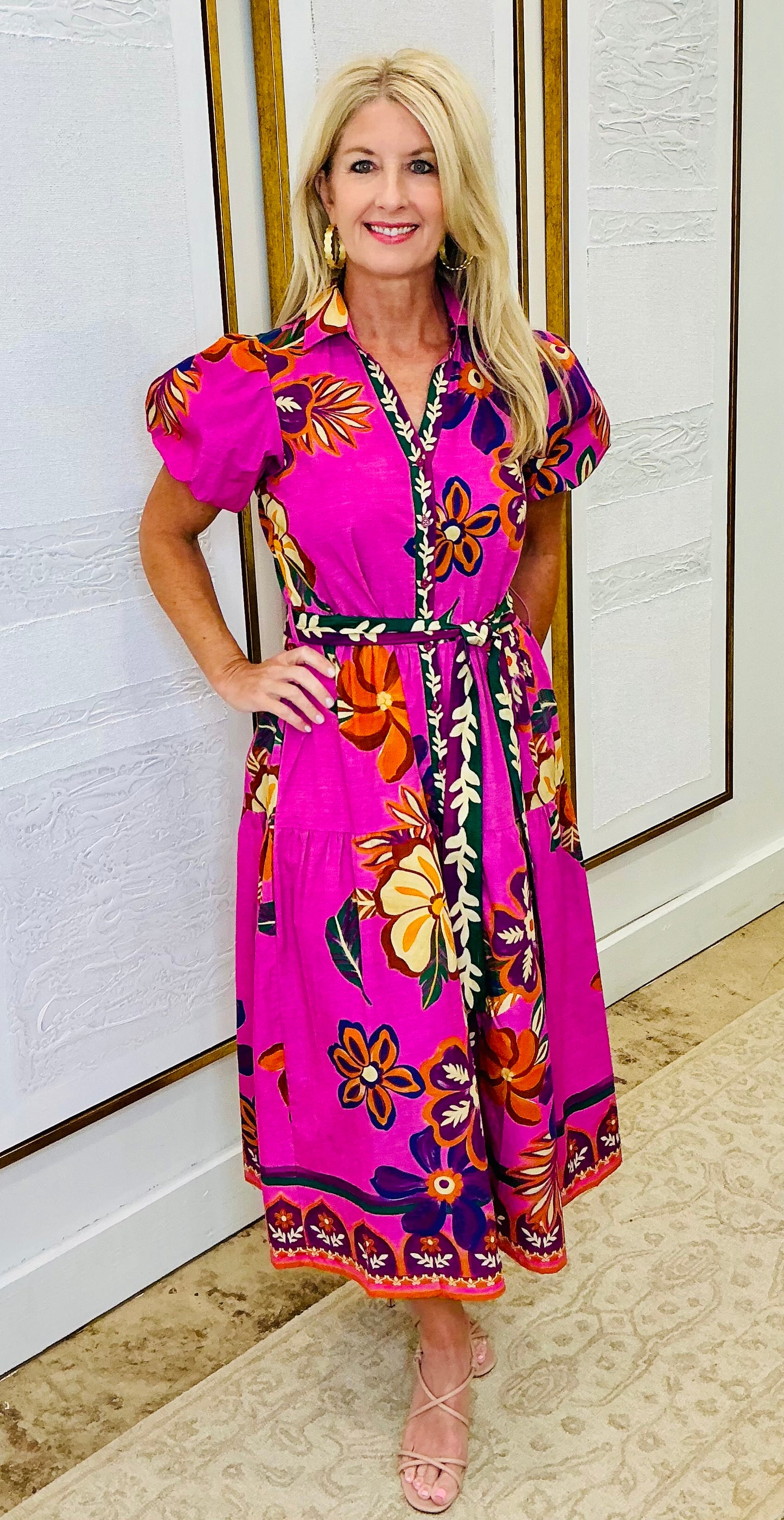 Pink Blossom Dress