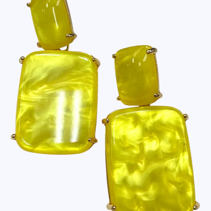 Acrylic Drop Earrings