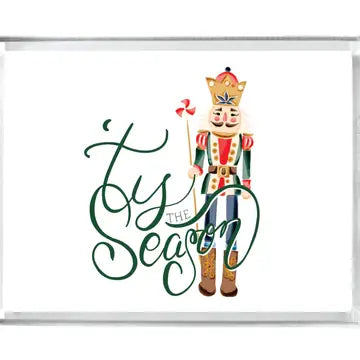 Nutcracker Acrylic Tray