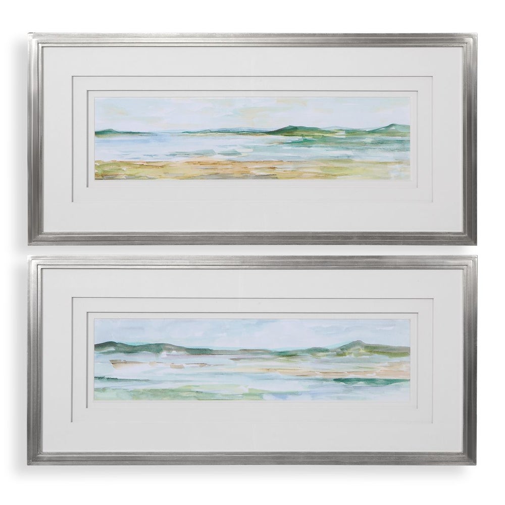 Seascape Framed Art 46"x 22"