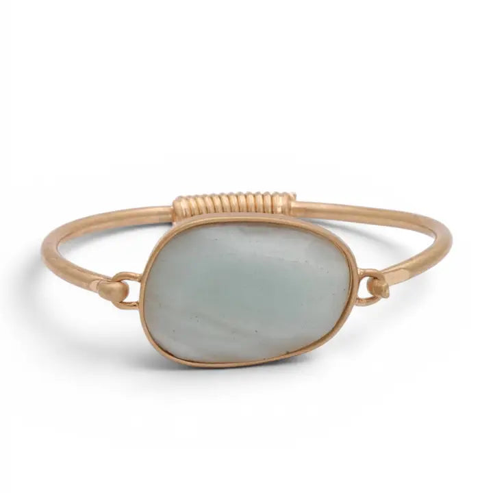 Genuine Stone Flex Bangle