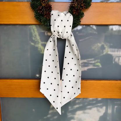 100% Linen Wreath Sash